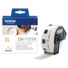 BROTHER DK-11218 kulaté štítky 1