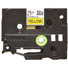 Brother páska - TZE-FX641, žlutá / černá, 18 mm