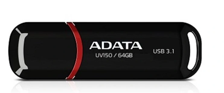 ADATA Dash Drive UV150 64GB, černý