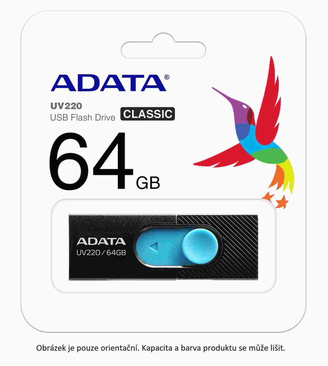 ADATA Flash Disk 32GB USB 2.0 Black/Blue