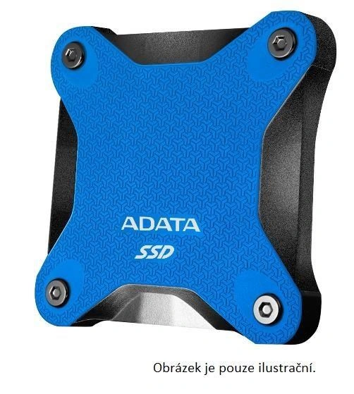 ADATA ASD600Q, USB3.1 - 240GB, červená