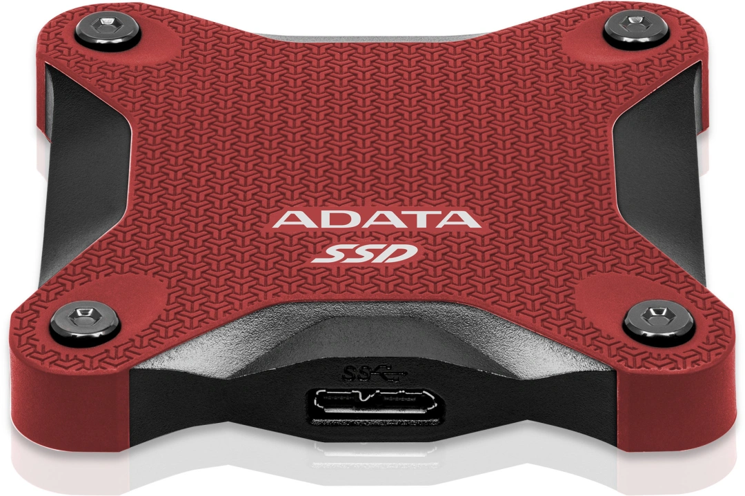 ADATA ASD600Q, USB3.1 - 480GB, červená