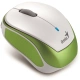 Genius Micro Traveler 9000R V3, bílá/zelená