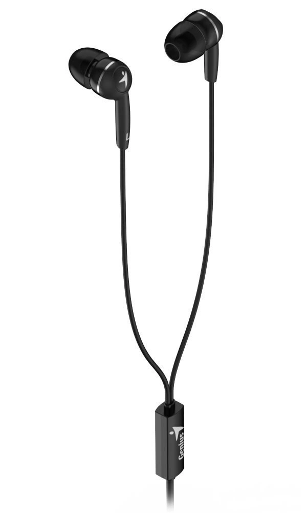 GENIUS sluchátka s mikrofonem HS-M320, černá