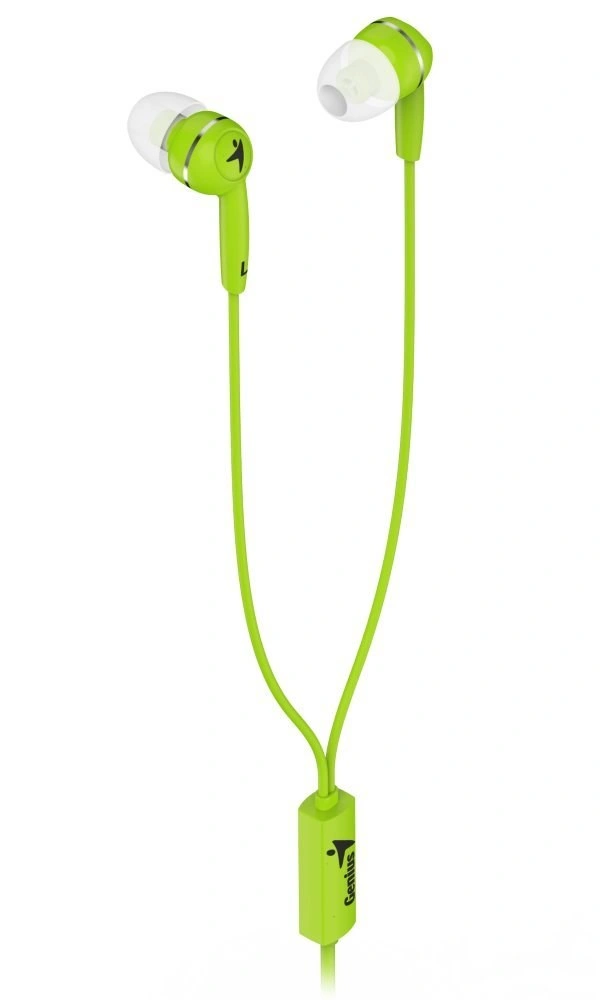 GENIUS sluchátka s mikrofonem HS-M320, zelená