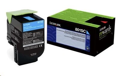 LEXMARK Cyan toner 802SC pro CX310/410/510