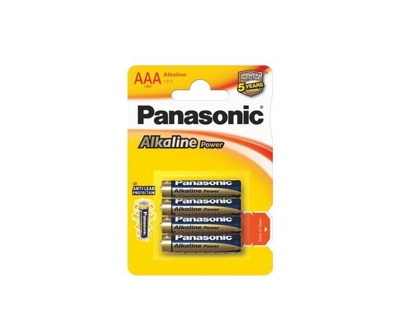 PANASONIC Alkaline Power AAA 1,5V 4ks
