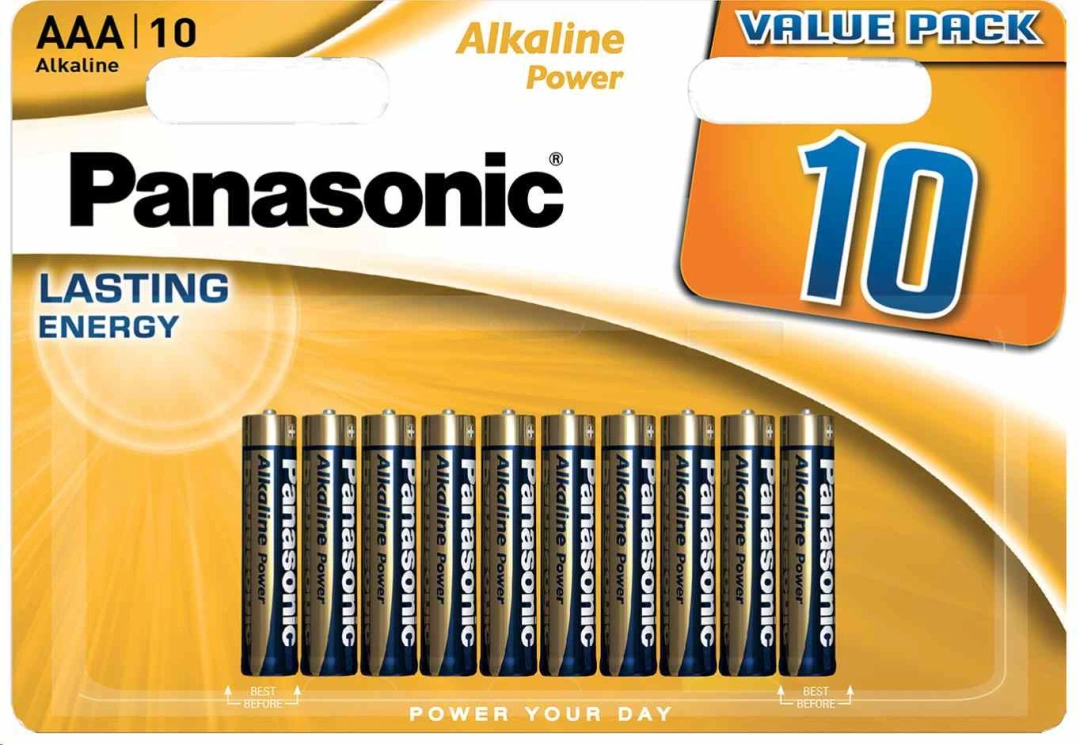 PANASONIC Alkaline Power AAA 1,5V  10ks 