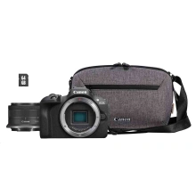 Canon EOS R100 - tělo + RF-S 18-45mm IS STM + pouzdro + SD (Travel Kit)