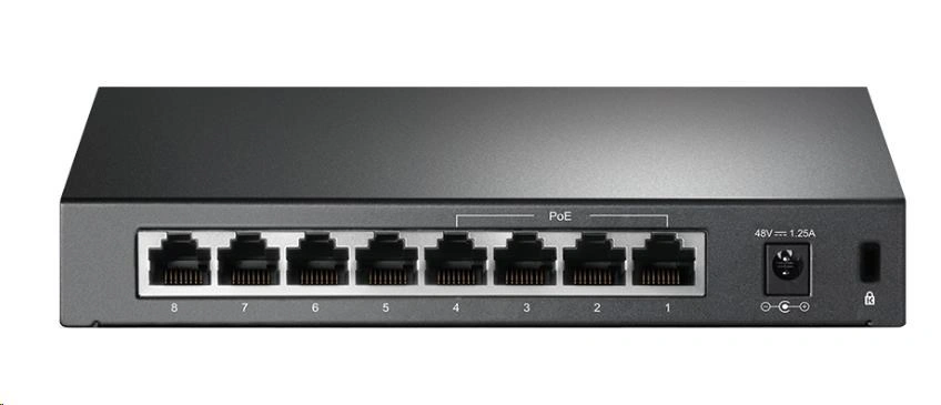 TP-LINK TL-SF1008P nekonfigurovatelný switch 8 portů, PoE