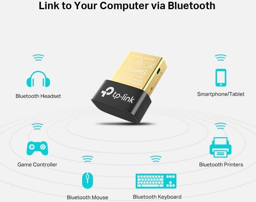TP-Link UB400 Adaptér Bluetooth, v.4.0