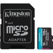 Kingston MicroSDXC Canvas Go! Plus 128GB + adaptér