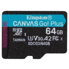 Kingston 64GB microSDXC Canvas Go Plus 