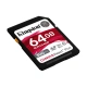 Kingston 64GB Canvas React Plus SDHC 