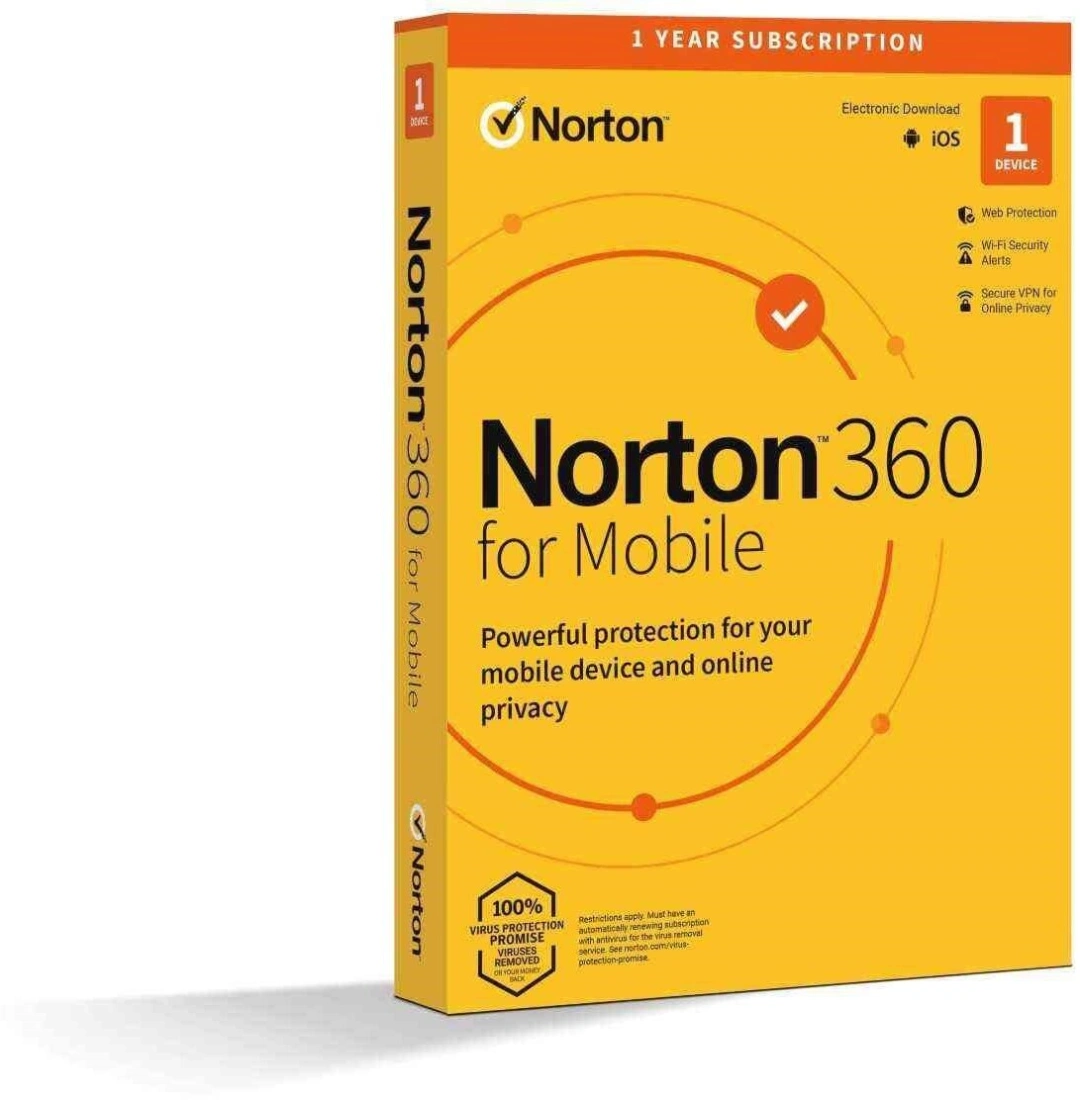 Norton 360 Mobile 1 uživatel/1 zařízení/1 rok