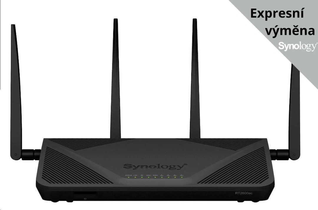 Synology RT2600AC, dvoupásmový Wi-Fi AP router