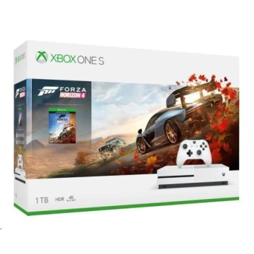XBOX ONE S, 1TB, bílá + Forza Horizon 4 