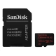 SanDisk Micro SDXC Extreme Plus 128GB 100MB/s A1 UHS-I U3 V30 + SD adaptér