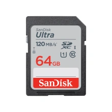 SanDisk SDXC 64GB Ultra (100MB/s Class 10 UHS-I)