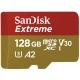 SanDisk Micro SDXC Extreme AC 128GB UHS-I U3 (190R/90W) + adapter (SDSQXAA-128G-GN6AA