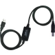 PremiumCord USB 2.0 repeater a propojovací kabel A/M-B/M, 10m