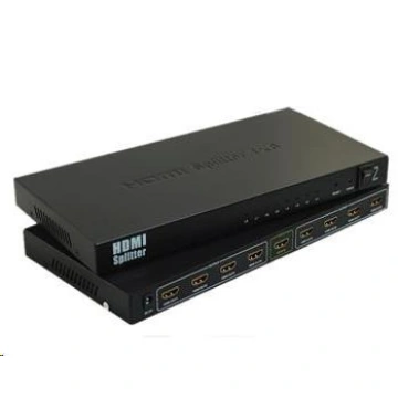 PremiumCord HDMI splitter 1-8 portů kovový (khsplit8b)