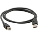 C-TECH kabel USB 2.0 A-B 3m, černá