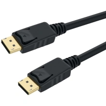 PremiumCord DisplayPort 1.2 propojovací kabel M/M, zlacené konektory, 5m