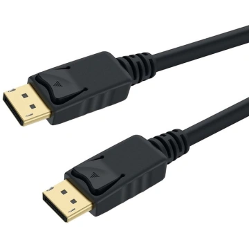 PremiumCord DisplayPort 1.2 propojovací kabel M/M, zlacené konektory, 5m