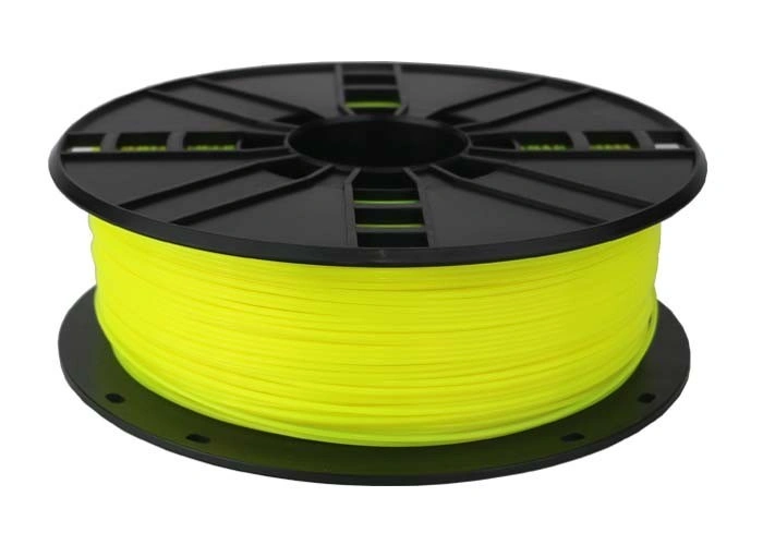 Gembird tisková struna (filament), PLA+, 1,75mm, 1kg, žlutá