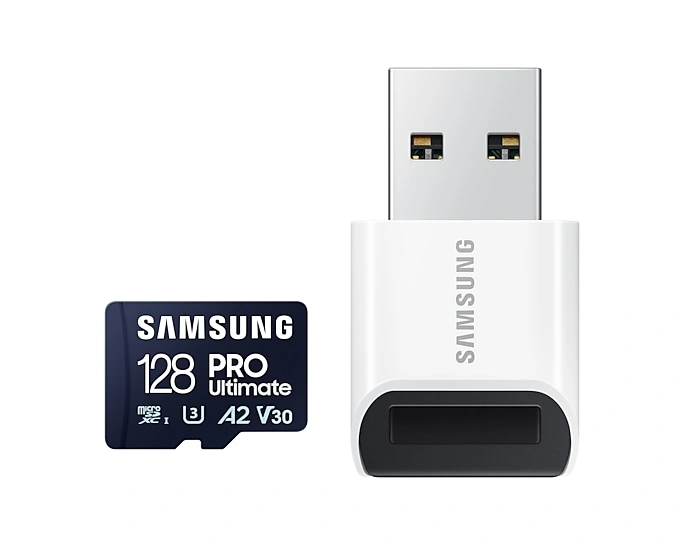 Samsung micro SDXC 128GB PRO Ultimate + USB adaptér MB-MY128SB/WW
