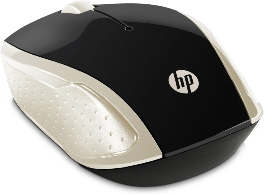 HP 200 Myš bezdrátová, zlatá