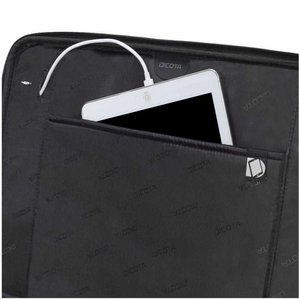 Dicota Top Traveller ECO Dual SELECT Brašna na notebook 14" - 15.6", černá
