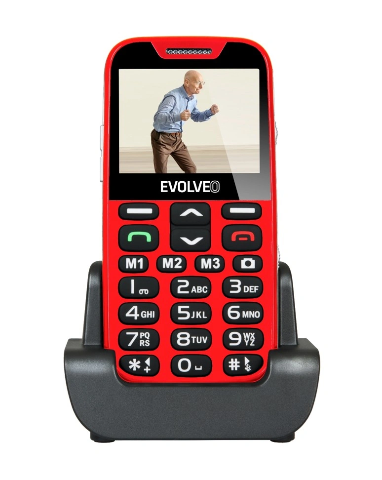 Evolveo EasyPhone EP-600-XDR, Red