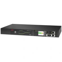 APC AP4423A ATS, 230V, 8x C13, 1x C19, 2x IEC-320 C20, 16A, 1U, LAN, USB, RJ45-DB9