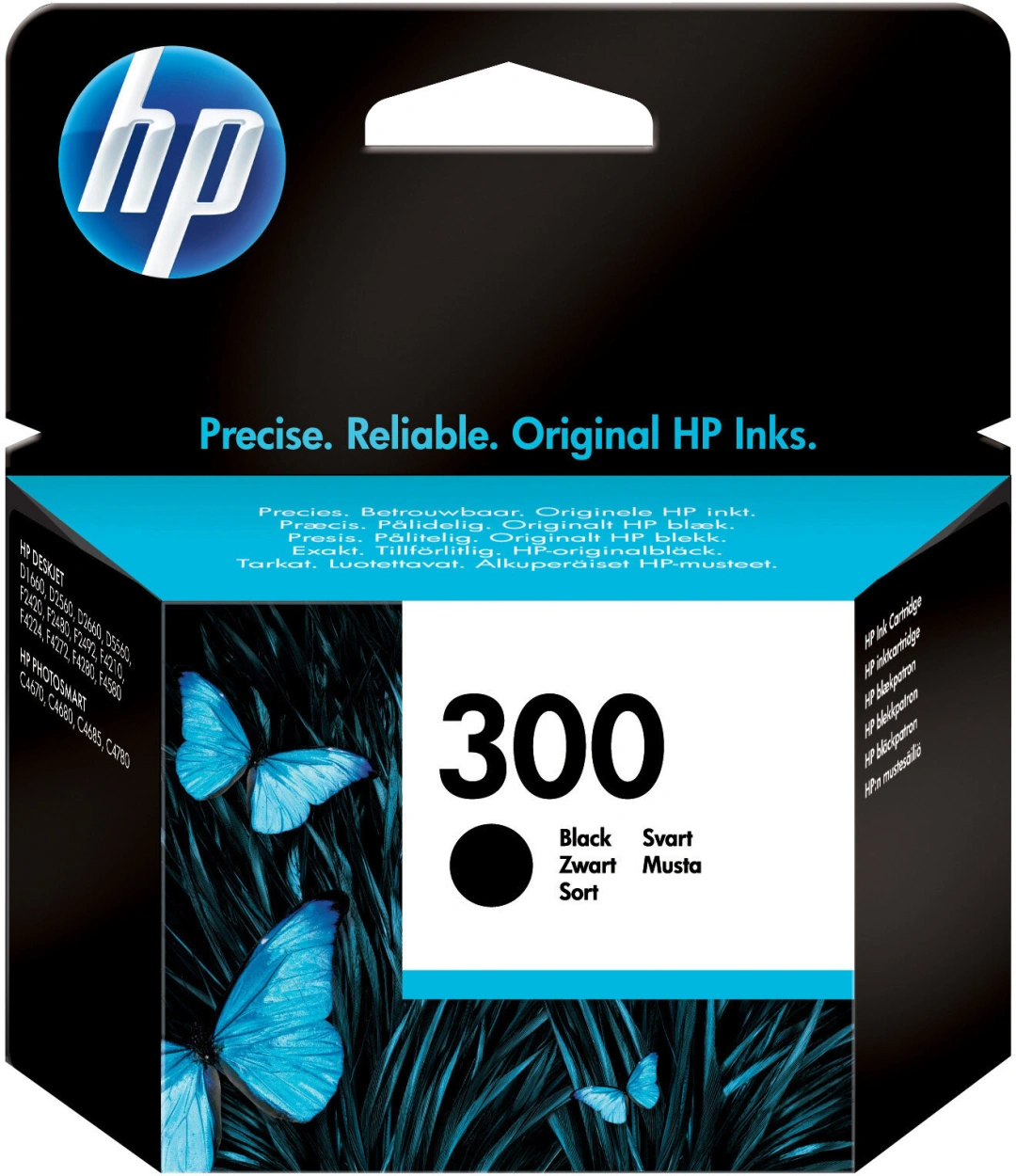 HP náplň č.300, černá (CC640EE)