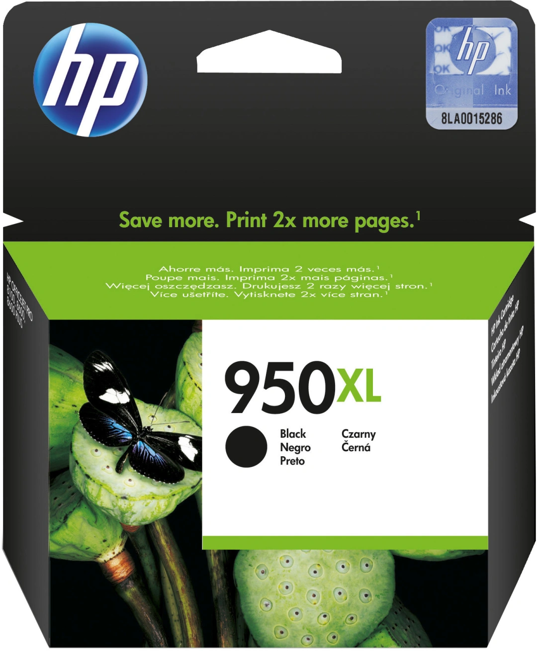 HP náplň č.950XL, černá (CN045AE)