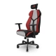 SPC Gear EG450 CL ergonomická herní židle šedo-červená - textilní