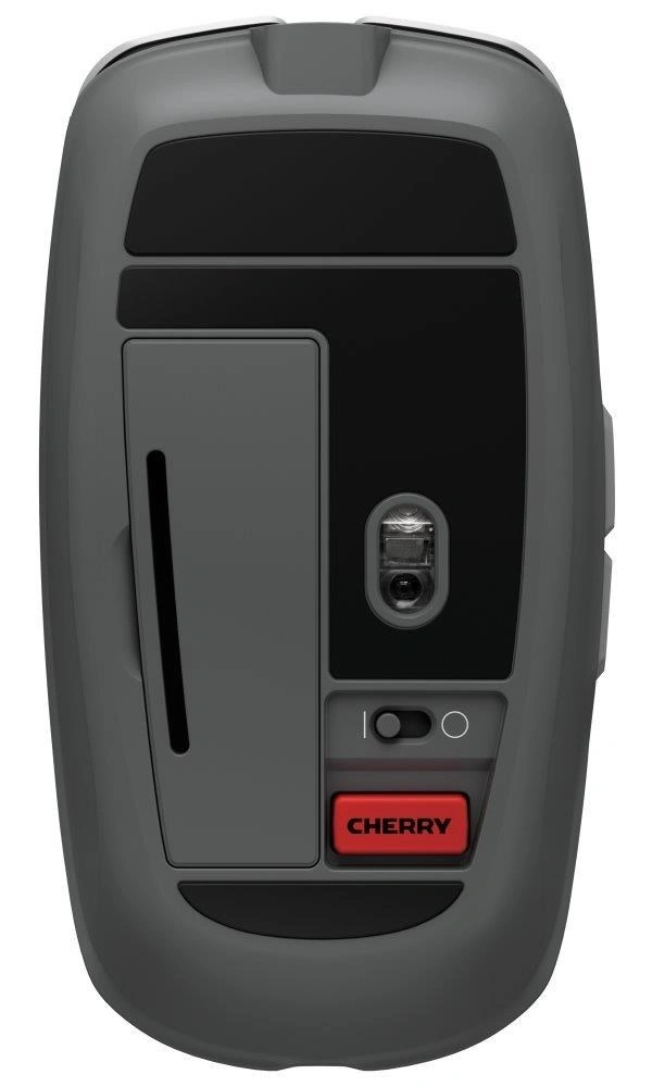 Cherry set klávesnice a myši STREAM DESKTOP RECHARGE/ bezdrátová/ USB/ dobíjecí / bledě šedá