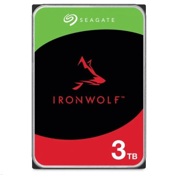 SEAGATE HDD IRONWOLF 3TB SATAIII/600, 5900rpm, 64MB cache