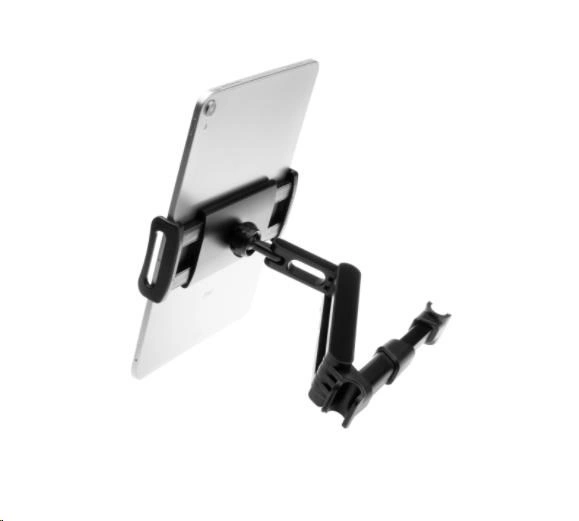 FIXED univerzální držák Tab Passenger 2 pro tablet, na opěrku hlavy, nastavitelné rameno, černá