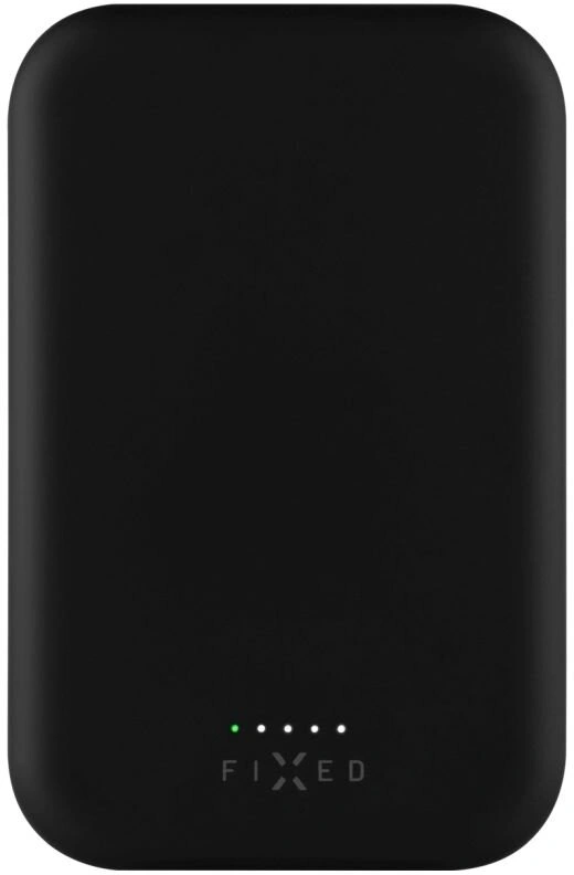 FIXED bezdrátová powerbanka MagZen, 10000mAh, s podporou Magsafe, černá