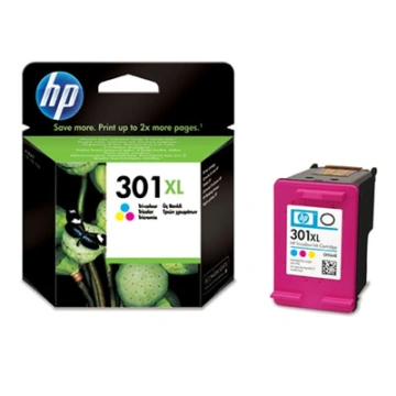 HP 301XL Tri-color Ink Cart, 6 ml, CH564EE