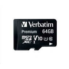 VERBATIM Premium U1 Micro SecureDigital SDHC/SDXC 64GB