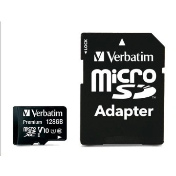 Verbatim Premium U1 Micro SecureDigital SDHC/SDXC 128GB