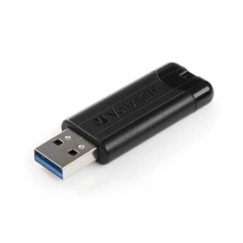 Verbatim Flash Disk 256GB PinStripe USB 3.0, Black
