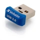 VERBATIM Store 'n' Stay NANO 64GB USB 3.0 modrá