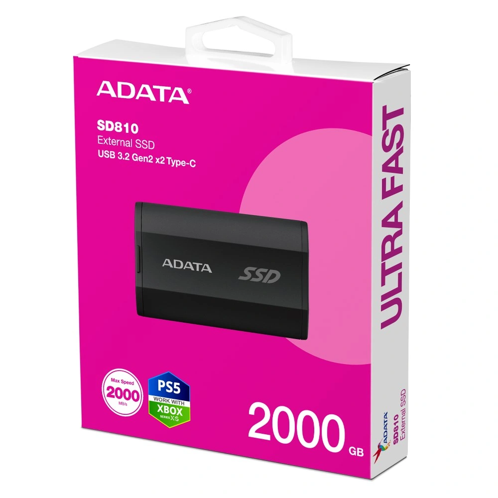 ADATA SD810 SSD 2TB, černá