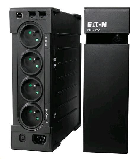 Eaton Ellipse ECO 650 USB FR, UPS 650VA / 400W, 4 zásuvky (3 zálohované)