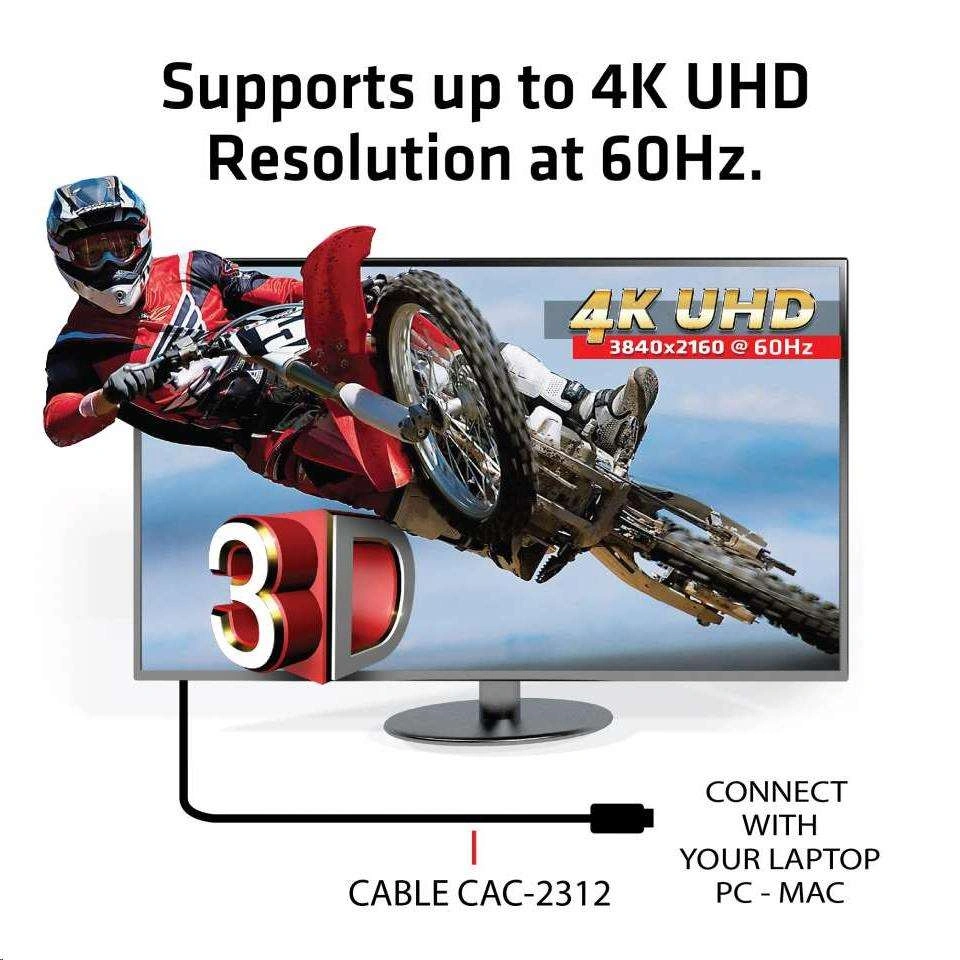 Club3D HDMI 2.0 na HDMI 2.0 4K UHD, 5m